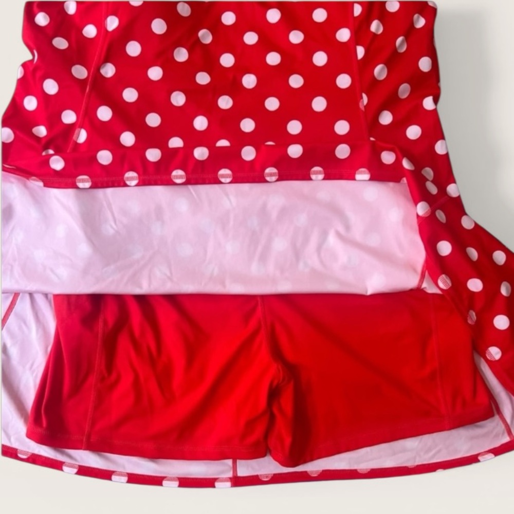 Disney Minnie Mouse Inspired Athletic Dress with Shorts - Picture 3 of 6